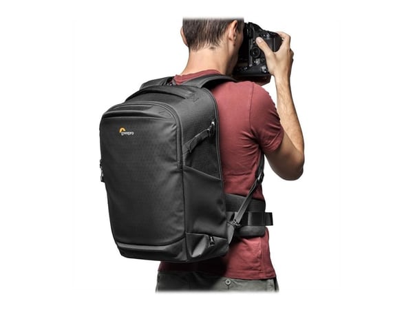 Lowepro Flipside 400 AW III - Ryggsäck för digitalkamera med objektiv - 600D ripstop polyester, 600D polyester, 150D 148T polyester Canvex - svart ...