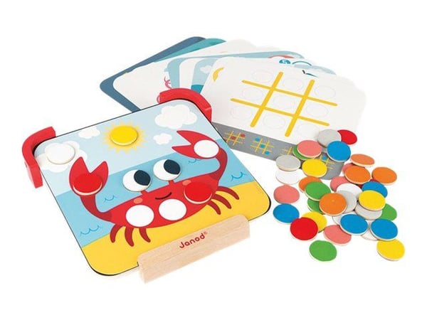 Janod - Puzzle with a Blackboard - pussel