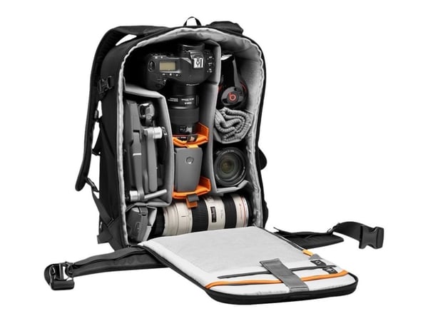 Lowepro Flipside 400 AW III - Ryggsäck för digitalkamera med objektiv - 600D ripstop polyester, 600D polyester, 150D 148T polyester Canvex - svart ...