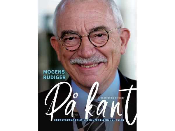 Poliitikko Uffe Ellemann-Jensenin muotokuva | Mogens Rüdiger | Kieli: Tanska
