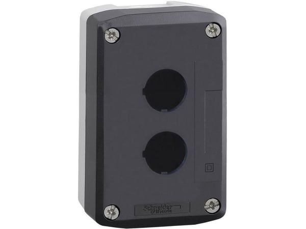 Schneider Electric XALD02CUST01 Tyhjä kotelo, 2 asennuspistettä, 1 kpl