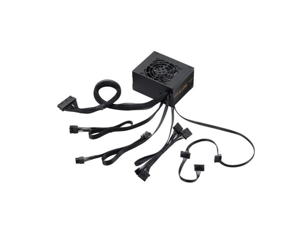 FSP SFX PRO 450W strømforsyning 24-pin ATX svart