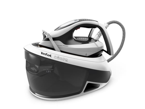 Tefal Express Power SV8130, 2800 W, 450 g/min, Durilium AirGlide Autoclean soleplate, 6,5 Bar, 1,8 l, 125 g/min