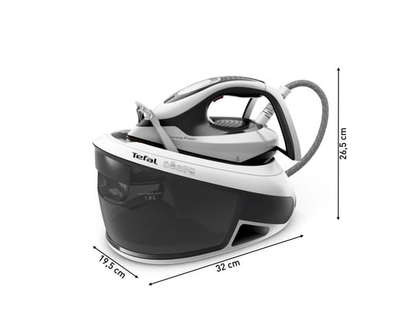 Tefal Express Power SV8130, 2800 W, 450 g/min, Durilium AirGlide Autoclean soleplate, 6,5 stang, 1,8 l, 125 g/min