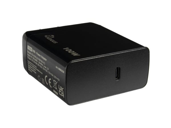 Argus PD-3100 - Strømadapter - 100 watt - 5 A - PD 2.0, PD 3.0 (USB-C) - på kabel: USB-C