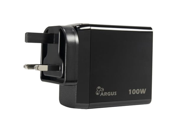 Argus PD-3100 - Strømadapter - 100 watt - 5 A - PD 2.0, PD 3.0 (USB-C) - på kabel: USB-C