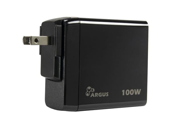 Argus PD-3100 - Strømadapter - 100 watt - 5 A - PD 2.0, PD 3.0 (USB-C) - på kabel: USB-C