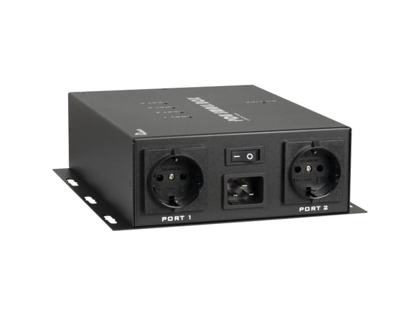 Inter-Tech SA-0416EU, Hallittu, Ohjattu, musta, 4 AC-pistorasia(a), Tyyppi F, C20 liitin, 0,8 m