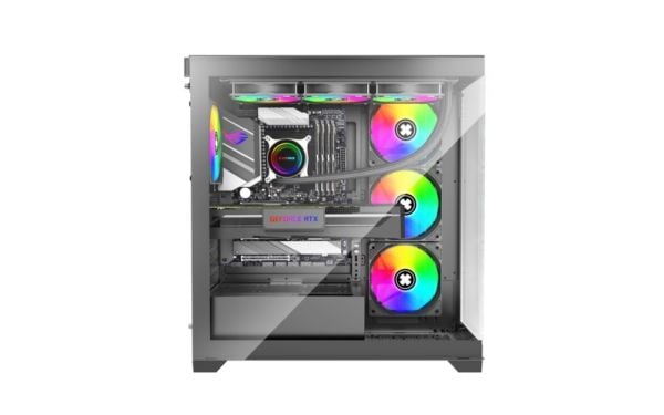 Xilence-deksel Gleam Black XG171 (X818.ARGB)