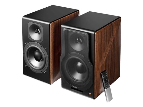 Edifier S3000MKII, Ledning & Trådløs, 256 W, 38 - 40000 Hz, Sort, Brun