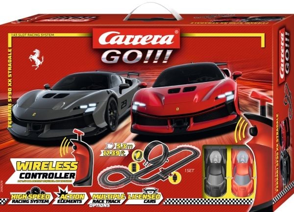 Carrera 20062578, Racingkjøretøy og banesett, Ferrari SF90 XX Stradale, 6 år, Flerfarget