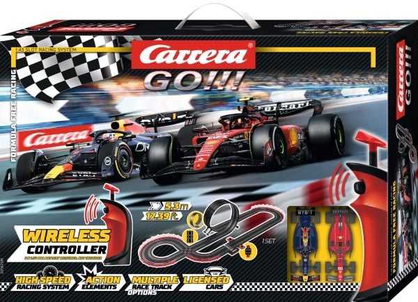 Carrera 20062581, Racingkjøretøy og banesett, Formula Free Racing, 6 år, Flerfarget