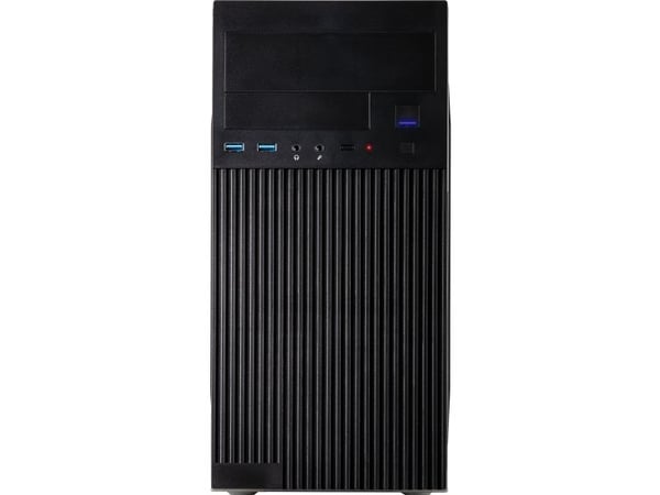 Hus Micro IT-6521 Rett mATX 2xUSB3.0, uten strømforsyning