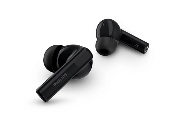 Philips TAT2520BK - True wireless-hodetelefoner med mikrofon - i øret - Bluetooth - svart