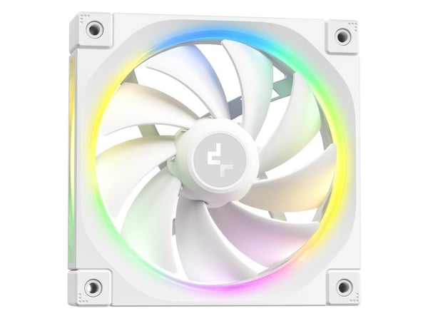DeepCool LQ360 WH, Væskekjølesett, 12 cm, Svart
