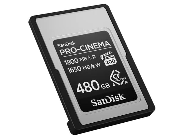 SanDisk PRO-CINEMA - Flash-minneskort - 480 GB - CFexpress typ A