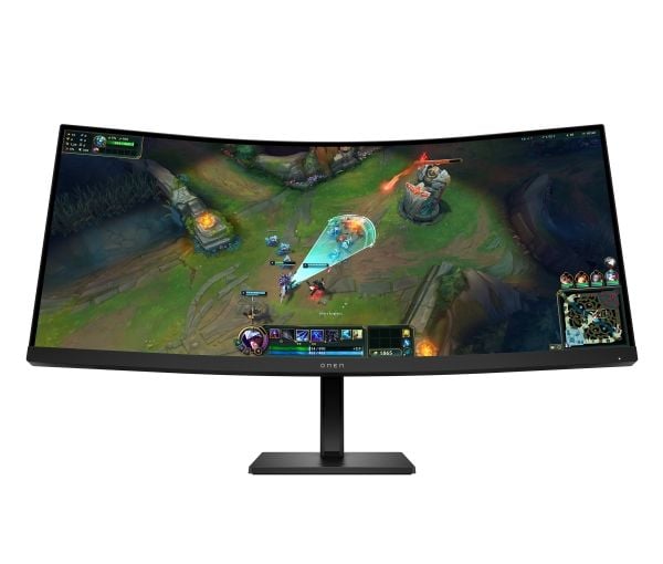 HP OMEN STORE 3PL, 86,4 cm (34"), 3440 x 1440 piksler, Wide Quad HD, LCD, 1 ms, Svart