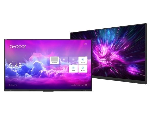 Avocor AVE-6550 - 65" Diagonal klass E-Series LED-bakgrundsbelyst LCD-skärm - interaktiv - med pekskärm (multitouch) - Android - 4K UHD (2160p) 384...
