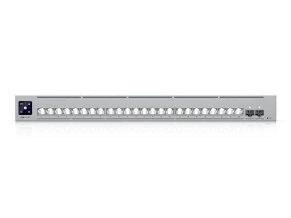 Ubiquiti UniFi Pro XG 24 - Switch - L3 - Styrt - 8 x 10/100/1000/2.5G + 16 x 10/100/1000/2.5G/5G/10G + 2 x 25 Gigabit SFP28 - rackmonterbar - for P...