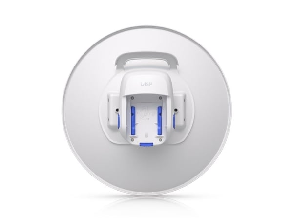 Ubiquiti UISP Dish Mini, 26 dBi, 5.15 - 6.875 GHz, RP-SMA, Dobbel polarisering, 2:1, Hvit