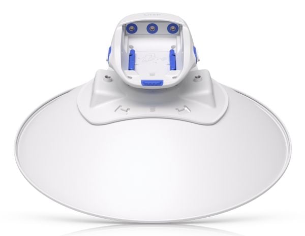 Ubiquiti UISP Dish Mini, 26 dBi, 5.15 - 6.875 GHz, RP-SMA, Dobbel polarisering, 2:1, Hvit