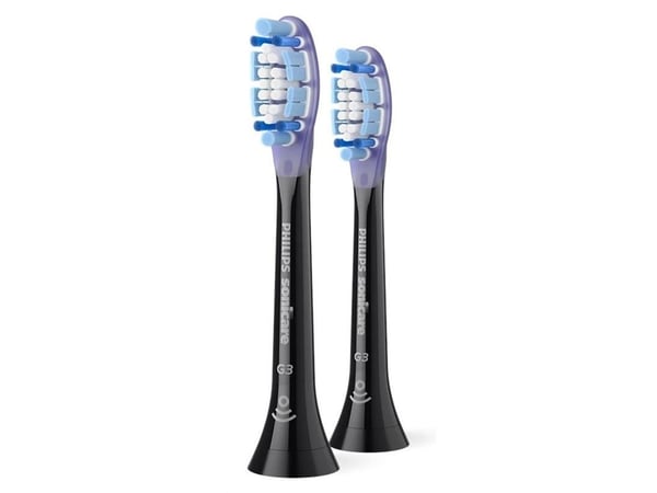 Philips Sonicare G3 Premium Gum Care HX9052 - Utskiftningsbørstehode - for tannbørste - svart (en pakke 2)