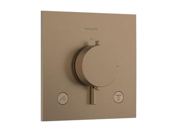 Indbygningsarm.Eccostat ComfortE,2 udtag