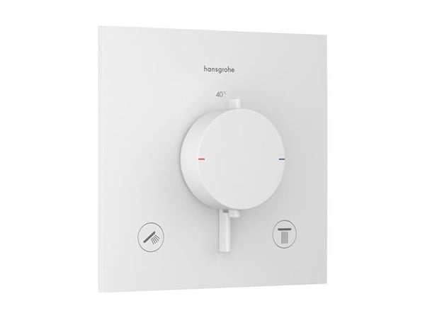 Indbygningsarm.Eccostat ComfortE,2 udtag