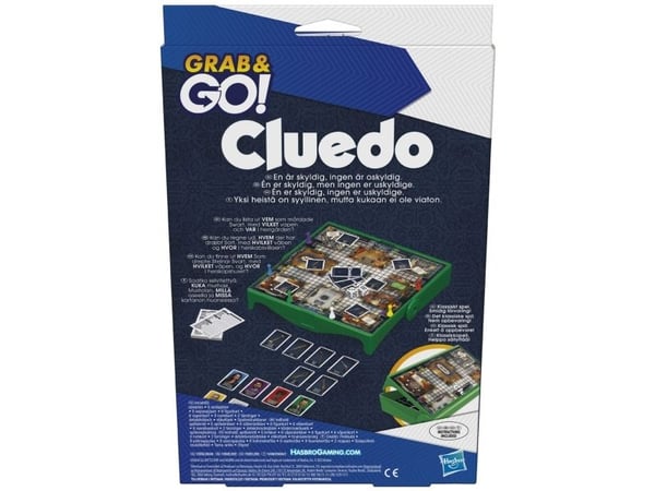 Cluedo Grab & Go DK/NO/SE/FI