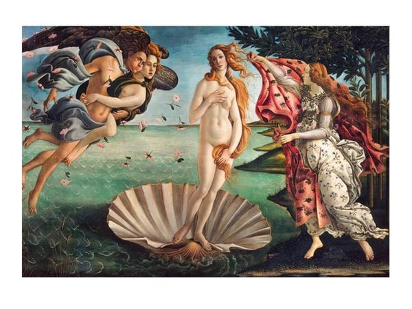 Puslespill HQC Museum, Birth of Venus, 2000 brikker