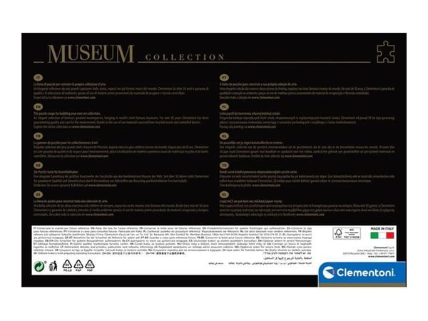 Puslespill HQC Museum, Birth of Venus, 2000 brikker