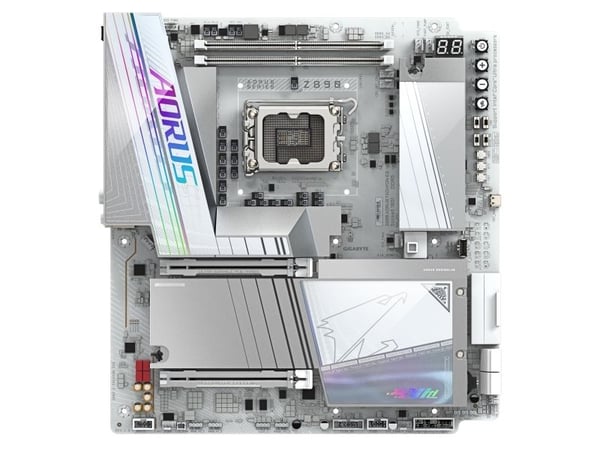 AORUS Z890 TACHYON ICE - Hovedkort - utvidet ATX (E-ATX) - LGA1851-sokkel - Z890 Chipset - USB-C 3.2 Gen 2x2, USB-C 3.2 Gen2, USB 3.2 Gen 1, USB4 -...