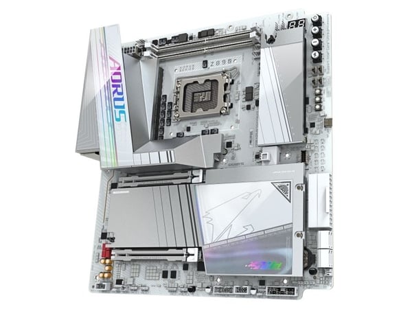 AORUS Z890 TACHYON ICE - Hovedkort - utvidet ATX (E-ATX) - LGA1851-sokkel - Z890 Chipset - USB-C 3.2 Gen 2x2, USB-C 3.2 Gen2, USB 3.2 Gen 1, USB4 -...