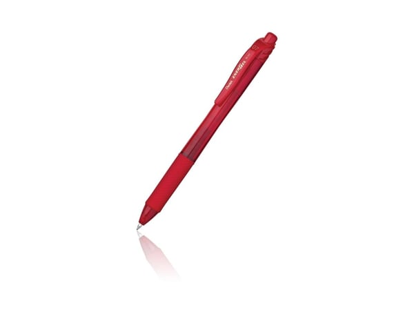 Gelpen pentel energel bl107, keskikokoinen, 0,7 mm, rød