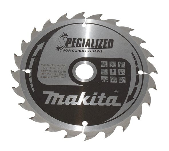 Makita Specialized - Sagbladsett - 3 deler - 136 mm