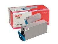 OKI - Cyan - original - tonerpatron - for C7100, 7300, 7300 V2, 7300dn V2, 7300n V2, 7350, 7500, 7500dn V2, 7500hdn V2