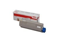 OKI - Gul - original - tonerkassett - för OKI MC851, MC861