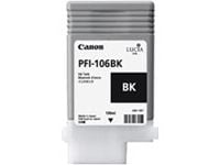 Canon PFI-106 BK - 130 ml - svart - original - blekkbeholder - for imagePROGRAF iPF6400, iPF6400SE, IPF6450