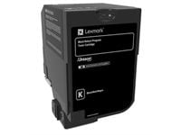 Lexmark 74C20K0, 3000 sivua, Musta, 1 kpl