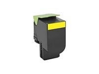 Lexmark 80C0S40, 2000 sivua, Keltainen, 1 kpl