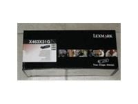 Lexmark X463X31G, 15000 sivua, Musta, 1 kpl