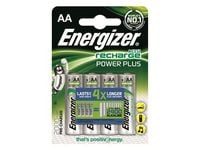 Energizer Recharge Power Plus - Batteri 4 x AA-type - NiMH - (ladbare) - 2000 mAh