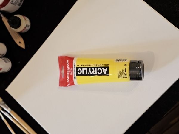 Artequipment Farba akrylowa TALENS AMSTERDAM 120ml 275 - PRIMARY YELLOW uniw