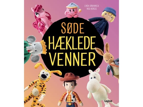 Söta virkade vänner | Linda Urbanneck & Inga Borges | Språk: Danska