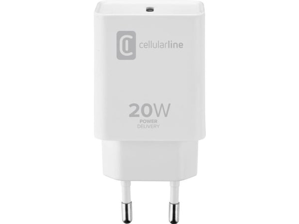 Cellularline 8018080398353, Innendørs, AC, 12 V, Hvit