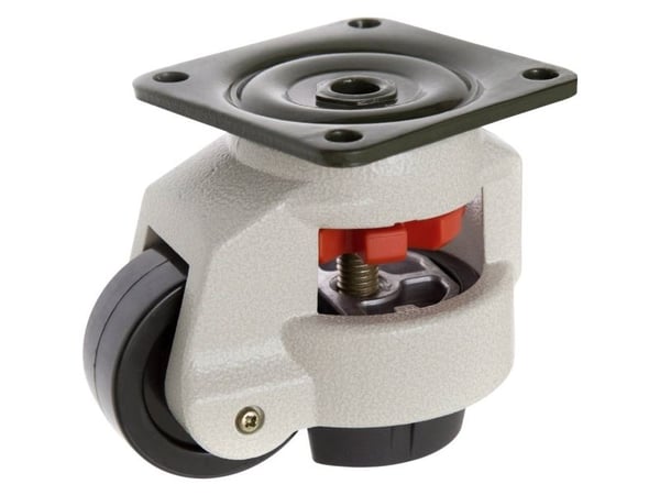 TOOLCRAFT TO-7908099 Pyörät raskaille kuormille Pyörän halkaisija: 40 mm Kantavuus (max): 50 kg 1 kpl 1 kpl
