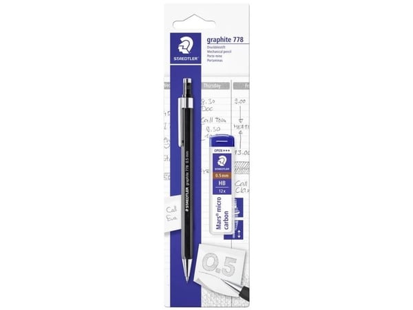 STAEDTLER mekaaninen lyijykynä 778 05 + lyijykärkki BK