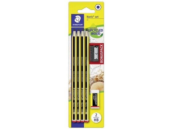 Blyant Staedtler Noris® HB Bonuspack 3