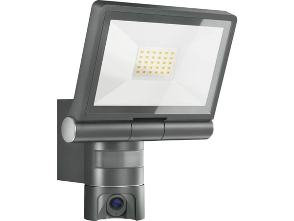 Steinel LED STRAHLER XLED CAM1 SC ANT 065294 utendørs projektør med bevegelsessensor EEK: E (A–G) 21 W varm hvit