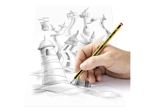 STAEDTLER Noris 120 - Blyant - HB - 2 mm (en pakke 10)